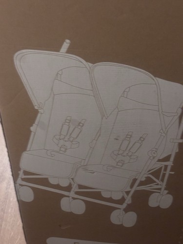 Double pram joie brand new - double,