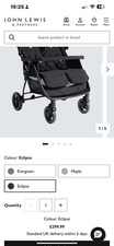 Double Pram Joie Signature