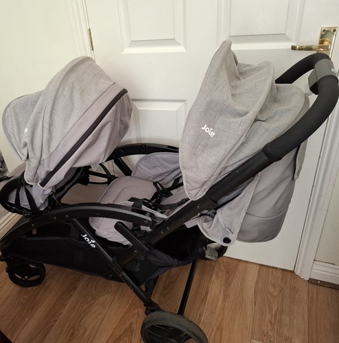 Joie double stroller push - double,