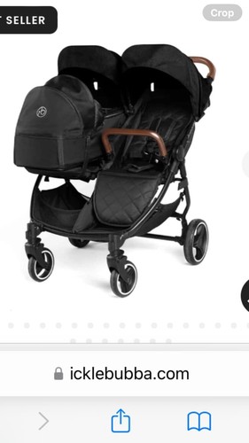 Double pram baby and toddler - double,